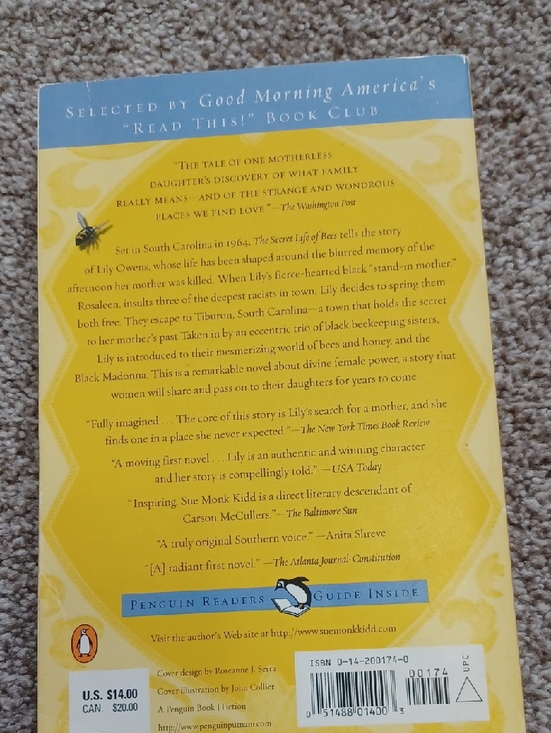 The Secret Life of Bees by Sue Monk Kidd - Picture 2 of 2